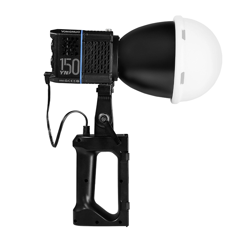 YN150，150W Handheld Bi-Color Video Light, Bowens Mount ,  3200K~5600K, Remote Control Mobile APP
