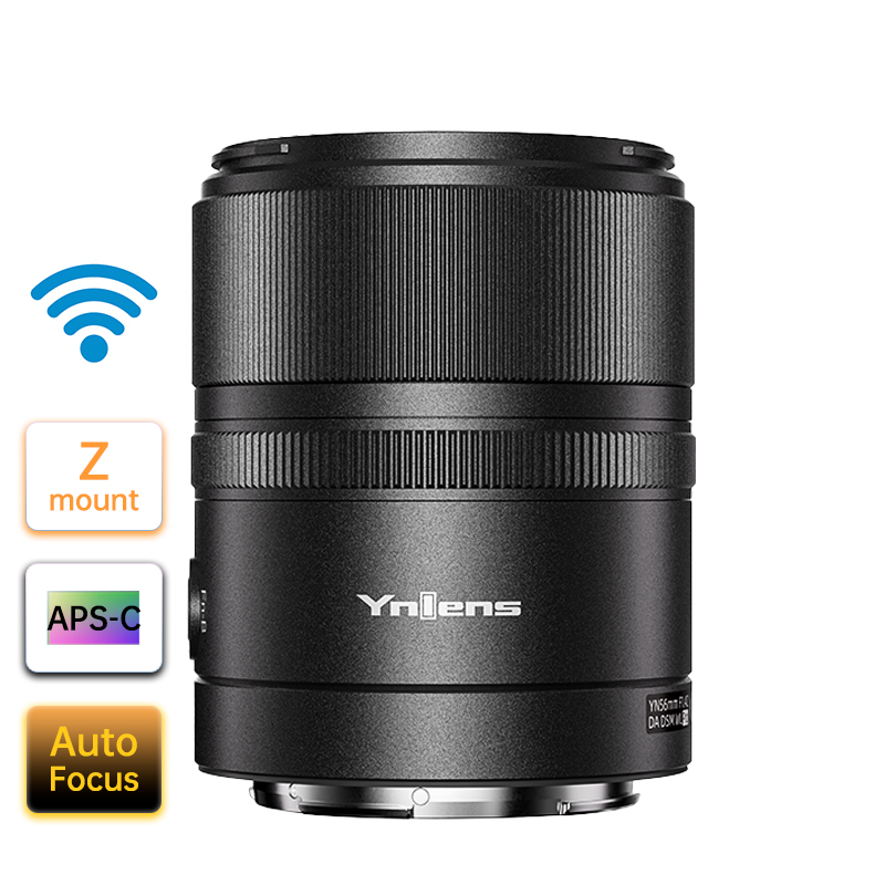 YONGNUO 56mm f/1.4 APS-C Lens for Sony/Nikon/Fuji Camera，Auto Focus，Large Aperture，with Remote Control