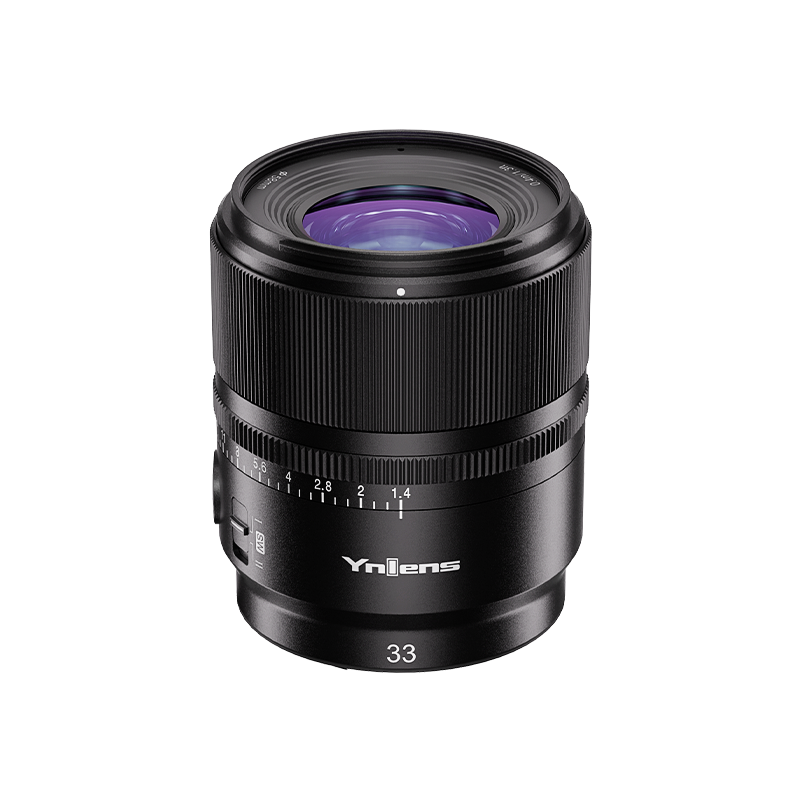 YONGNUO 33mm f/1.4 APS-C Lens for Sony/Nikon/Fuji Camera，Auto Focus，Large Aperture，with Remote Control