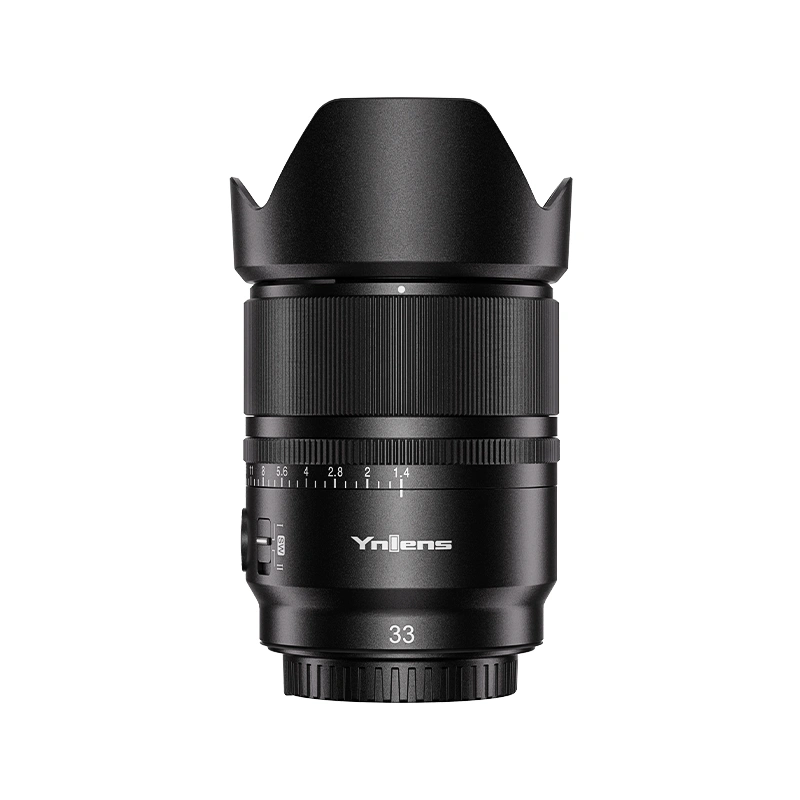 YONGNUO 33mm f/1.4 APS-C Lens for Sony/Nikon/Fuji Camera，Auto Focus，Large Aperture，with Remote Control