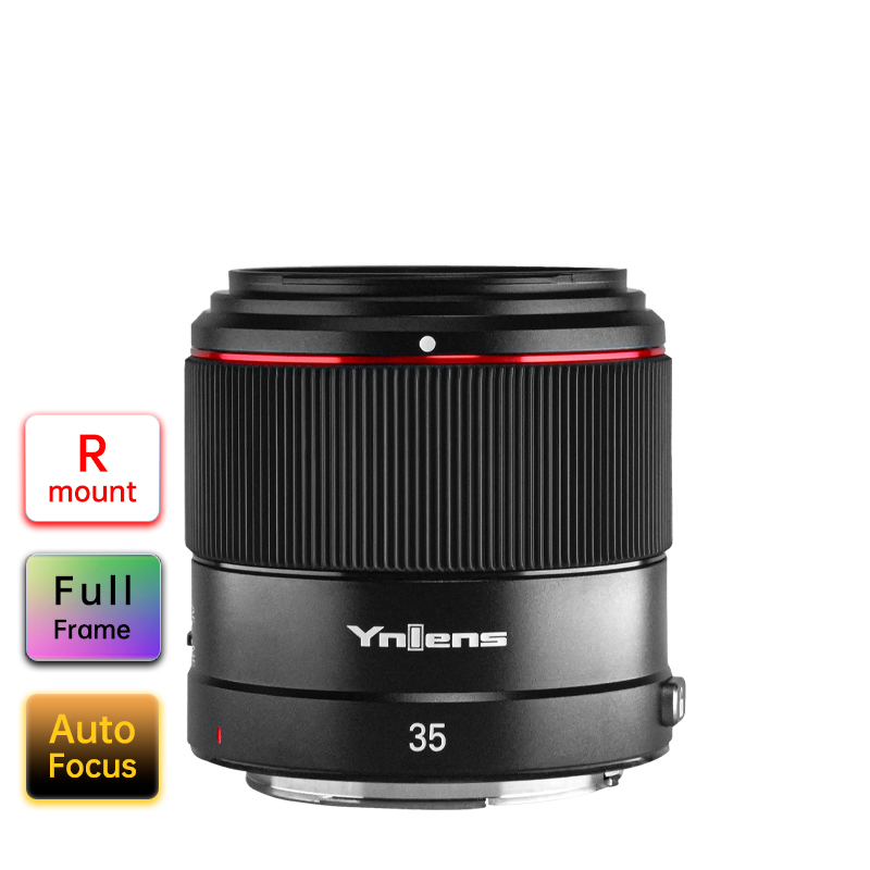【2024 version】YN35mm F2R DF DSM for R Mount Camera, Full Frame, Auto Focus, Wide-Angle Prime Lens, Suit for R RP R3 R5 R5C R6 R6II R7 R8 R10 R50 R100