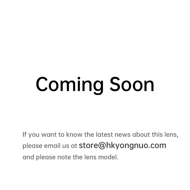 YONGNUO 33mm f/1.4 APS-C Lens for Sony/Nikon/Fuji Camera，Auto Focus，Large Aperture，with Remote Control