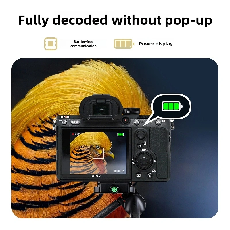NP-FZ100 Battery (2400mAh, Type-C direct charging) for Sony a1 II, a1, a9 III, a9 II, a9, a7R V, a7R IV, a7R IVA, a7R III, a7R IIIA, a7 IV, a7 III, a7S III, a7C II, a7CR, a6600, a6700, FX30, ZV-E1 Cameras etc.