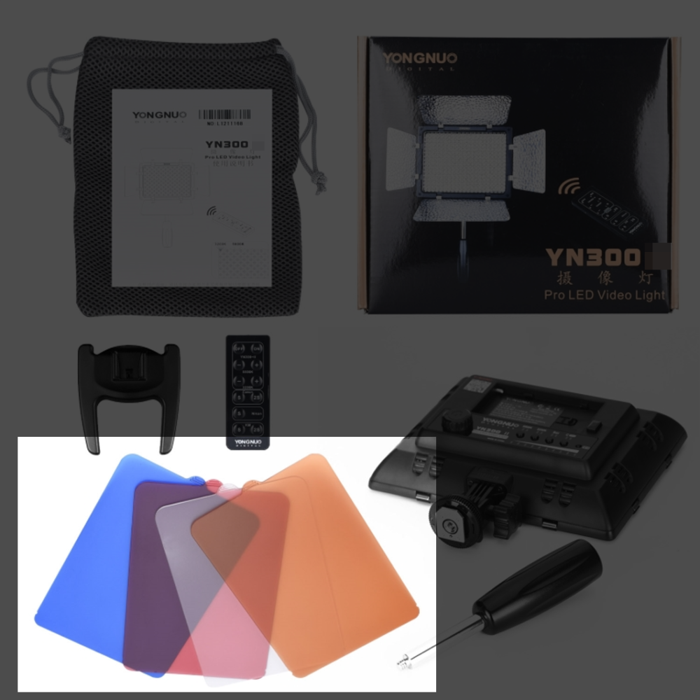 Color temperature panel for YN300, YN300 II, YN300 III, etc.