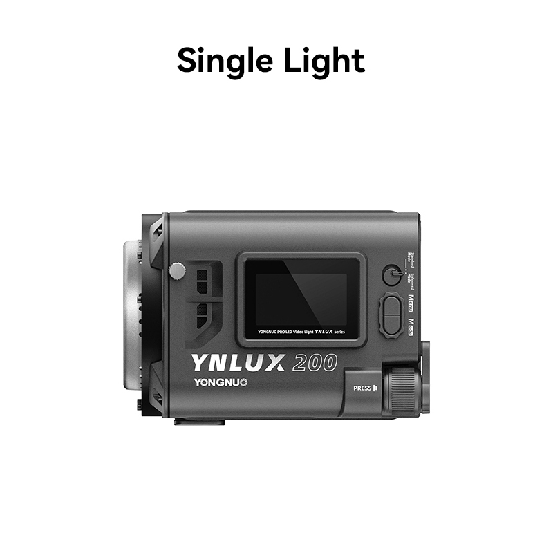 YNLUX200, 200W Bi-Color Bowens Mount Handheld Video Light