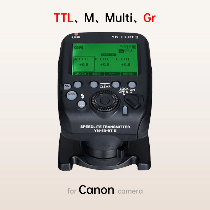 YN-E3-RT II TTL Flash Trigger For Canon Camera