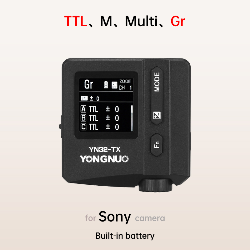 YN32-TX TTL HSS Flash Trigger For Sony Camera