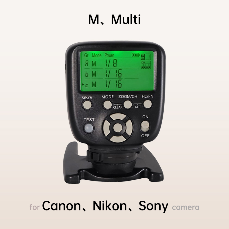 YN560-TX II Wireless Flash Trigger Transmitter - Manual Controller for Multi-Strobe Setup