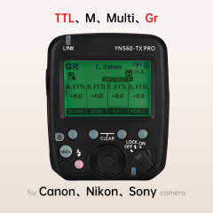 YN560-TX PRO TTL Flash Trigger For Canon/Nikon/Sony Camera