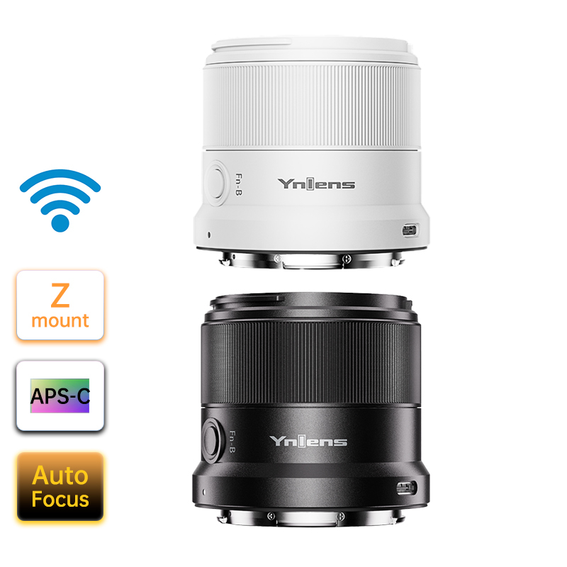 YONGNUO 35mm f/1.8 APS-C Lens for Nikon Z Mount Camera，Auto Focus，Large Aperture，with Remote Control