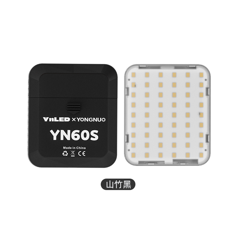 YN60S Pocket Light – 3-Level Brightness, High CRI≥95, 3.8W LED Light