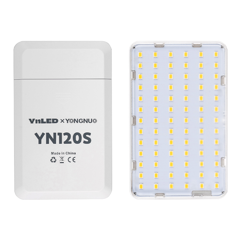 YN120S Pocket Light – 3-Level Brightness, High CRI≥95, 7W LED Light