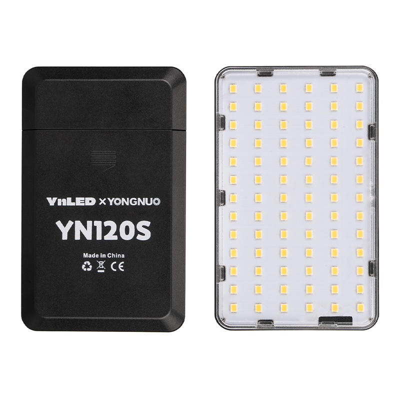 YN120S Pocket Light – 3-Level Brightness, High CRI≥95, 7W LED Light
