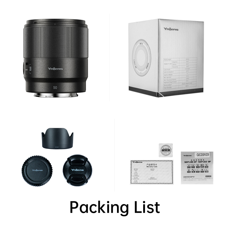 (2025 New Version) FE 50mm F1.8 for Sony Camera, Full Frame Auto Focus Standard Prime Lens