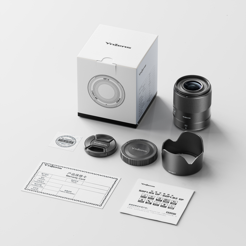 Z 50mm F1.8 II FX Lens for Nikon Z-Mount Camera, Full Frame, Auto Focus【Lite Version】