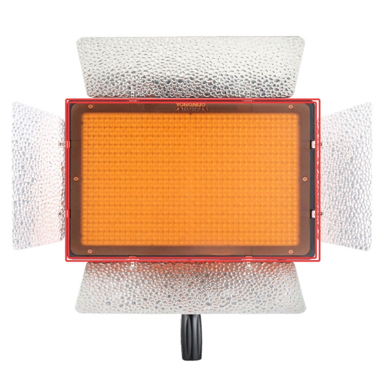 Color plates、Color temperature panel for YN1200.