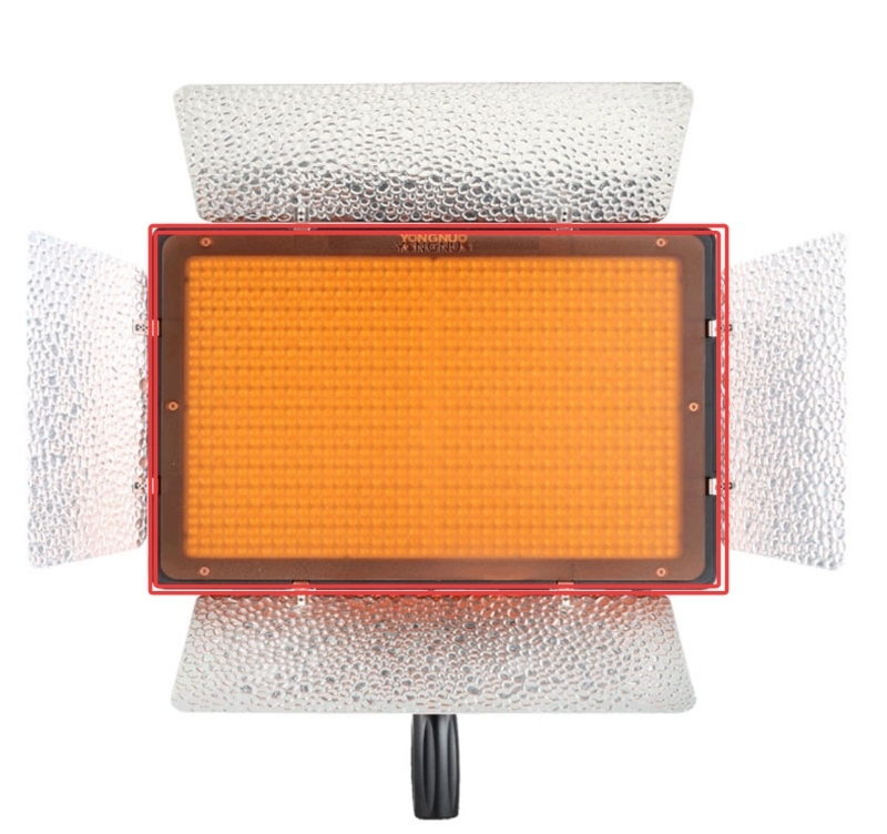 Color plates、Color temperature panel for YN1200.