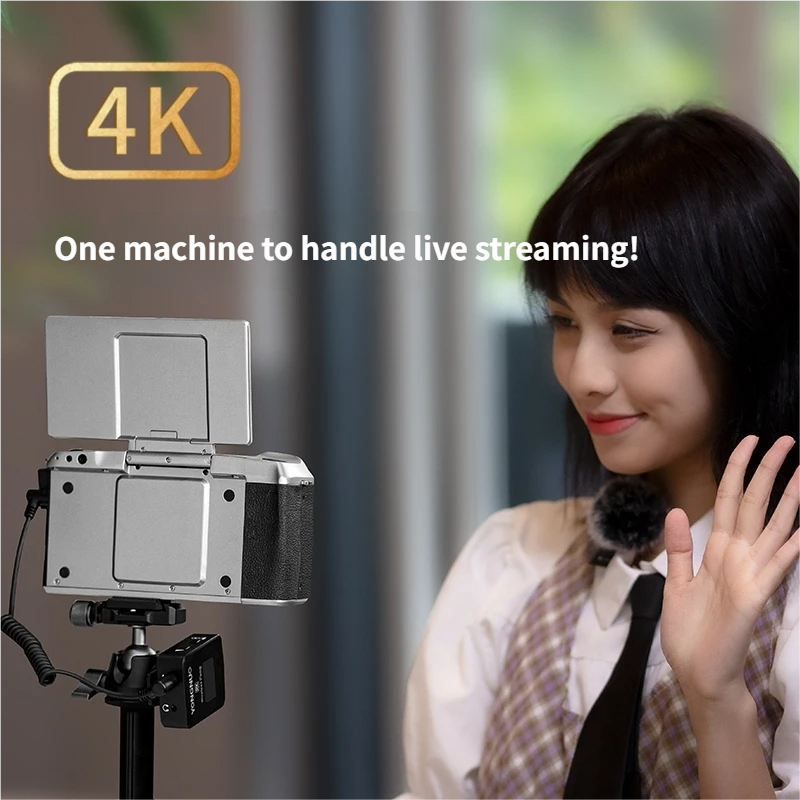 YN455 4K Smart Live Camera, 4K 20M UHD, M4/3 Mount, Android System
