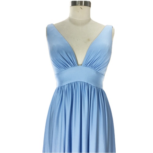 2023 New rose gold elegant latest bridesmaid dress patterns slip for wedding