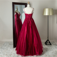 Sweetheart Thin Straps Corset Back Puffy Prom Quinceanera Dresses