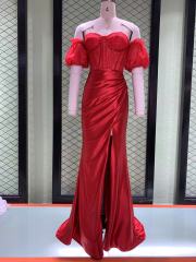 Floor Length Spaghetti Strap Long Evening Prom Dresses