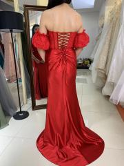 Floor Length Spaghetti Strap Long Evening Prom Dresses