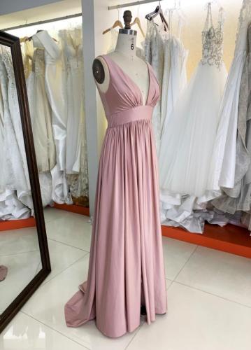 New rose gold elegant latest bridesmaid dredingss patterns for wed