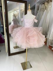Children princess skirt girls show evening dress kide dresses for girls