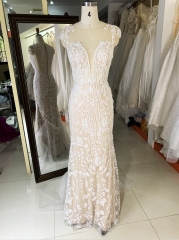 New wholesale vintage wedding dress elegant sexy bridal 2023 for woman