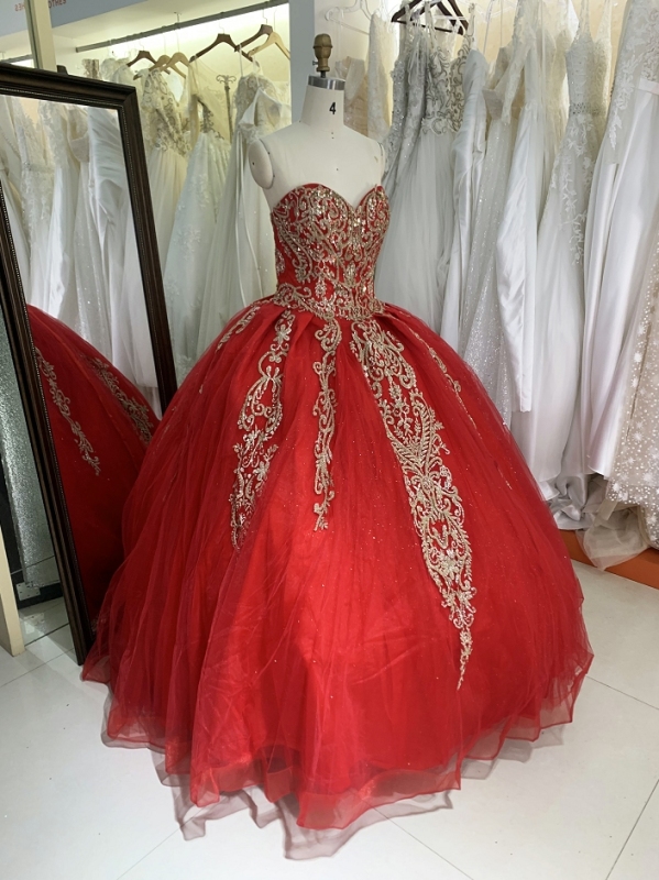 Quinceaneras dress ball gown elegant embroidered 2024 new for woman