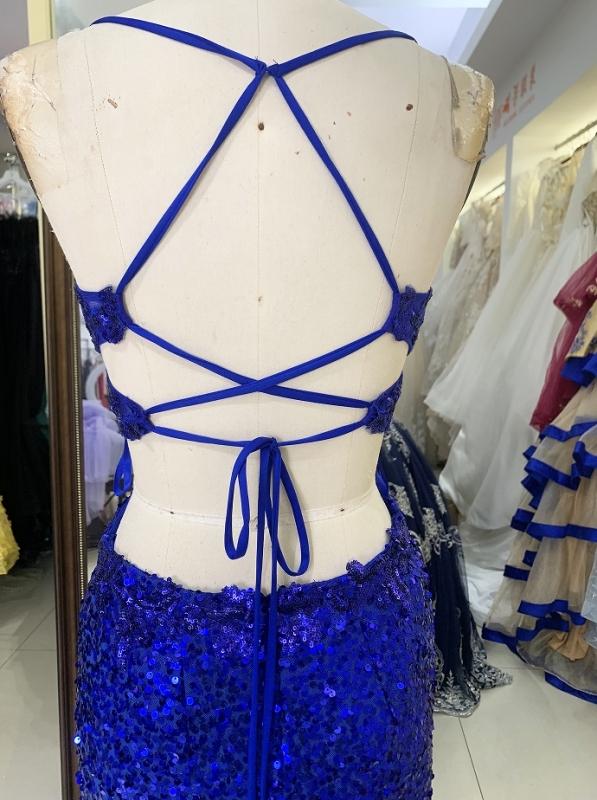 New glitter sequin boning wholesale long gowns evening prom dress 2025 for girl on sale