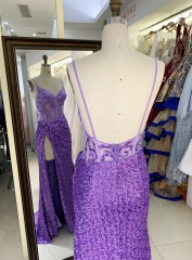Wholesale New fancy sequins boning prom dresses long gown evening dress 2025 for girl