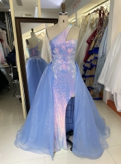 New glitter sequin boning wholesale outfit long gowns evening dresses for prom night