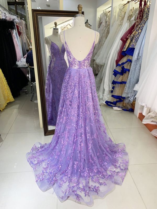 New Spray Gold Wholesale Long dress Evening ball dress with detachable 2025 girl
