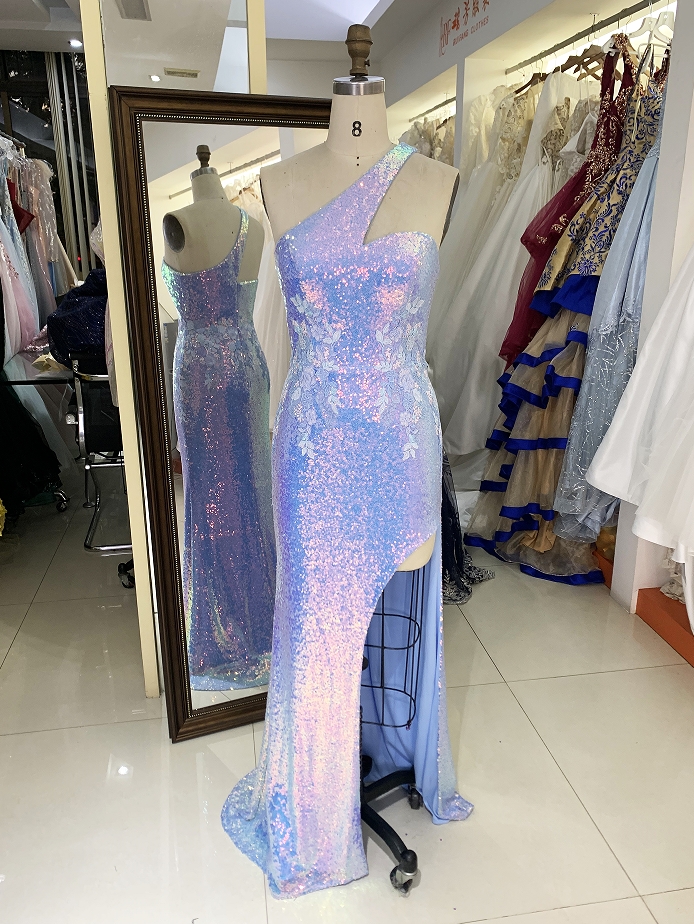 New glitter sequin boning wholesale outfit long gowns evening dresses for prom night
