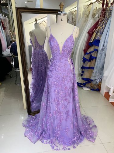 New Spray Gold Wholesale Long dress Evening ball dress with detachable 2025 girl