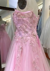 Wholesale silver champagne beading overskirt zipper up back sweetheart long gown evening prom dress 2025