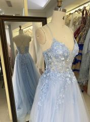 See through corset emerald lilac sleeveless deep V sequin beading tulle mermaid prom evening dresses
