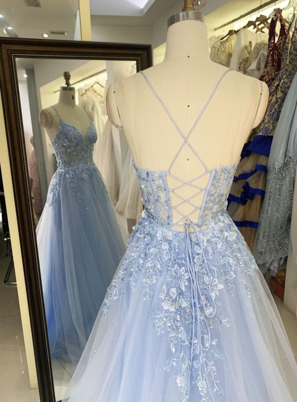 See through corset emerald lilac sleeveless deep V sequin beading tulle mermaid prom evening dresses