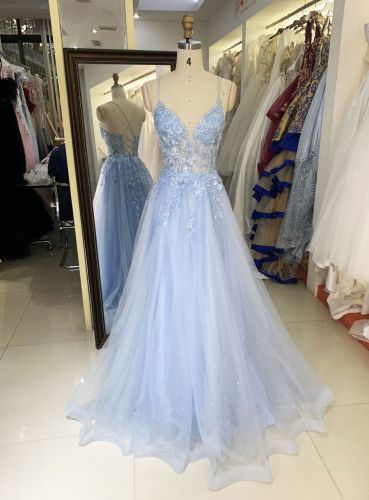 See through corset emerald lilac sleeveless deep V sequin beading tulle mermaid prom evening dresses