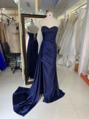 New luxury wholesale long sleeve prom dresses beading long gowns evening women for teen girls 2025