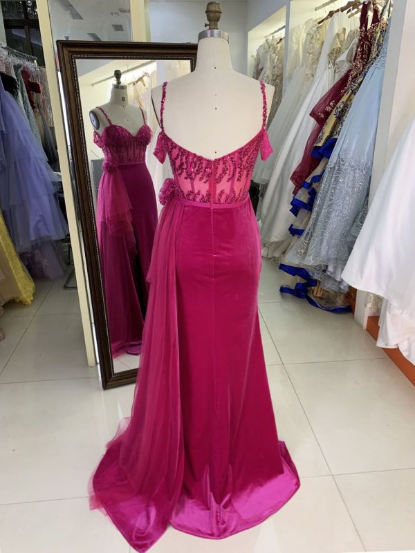 Purple off shoulder rhinestone mermaid corset elegant prom dresses luxurious 2025