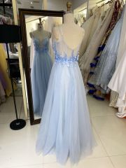 New floral ball gown wholesale long gowns evening prom dress 2025 for young girl