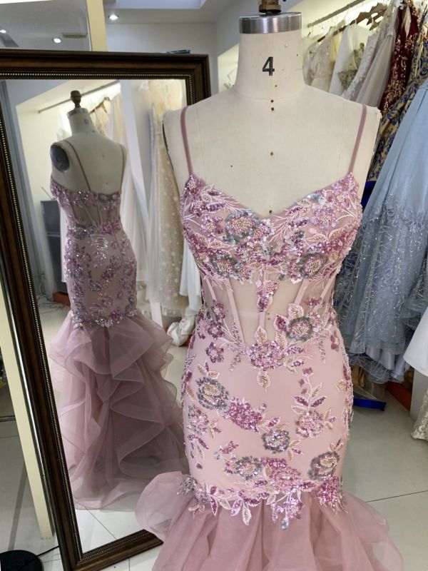Wholesale new navy rhinestone off shoulder A line sleeveless lace up back elegant prom ball gown dress