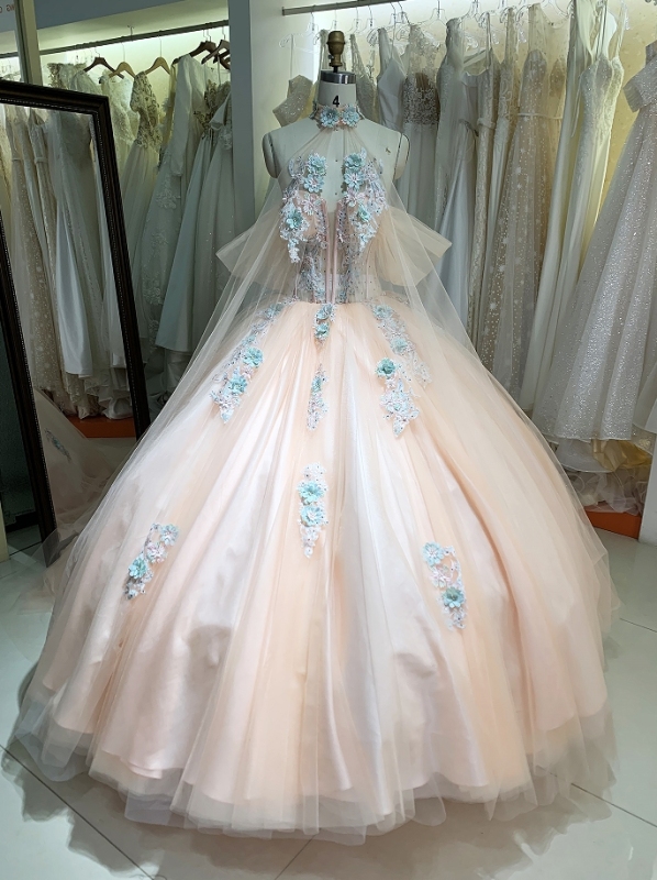 Off shoulder flower 15 pink quinceanera dresses elegant new 2024 for girl long gowns evening dress