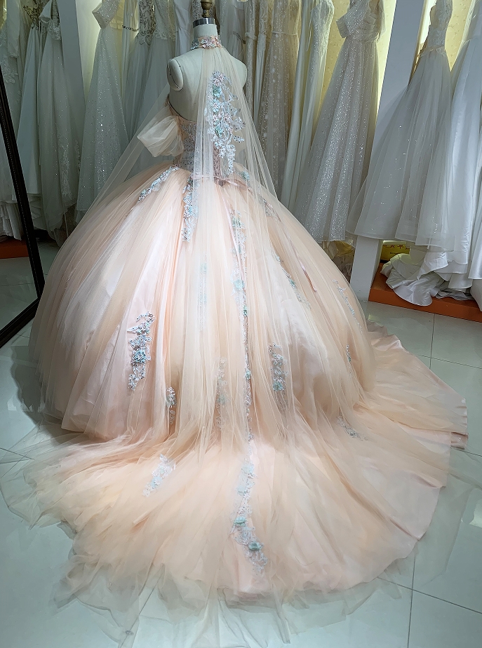 Off shoulder flower 15 pink quinceanera dresses elegant new 2024 for girl long gowns evening dress