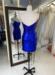 2025 New style homecoming dresses elegant off shoulder jacquard slim Dresses for Ladies Party Homecoming