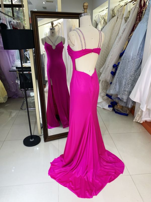 2025 New costom women's jersey A Line skirt evening dress elegant party Plus Size of The Women clothing Natural