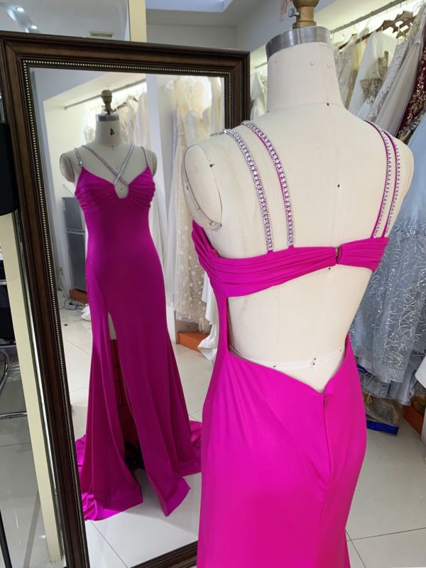 2025 New costom women's jersey A Line skirt evening dress elegant party Plus Size of The Women clothing Natural