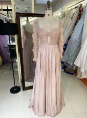 2025 New elegant satin a Line Skirt Long Plus Size Dresses Fat Mother of The Women Clothing 2025 Natural